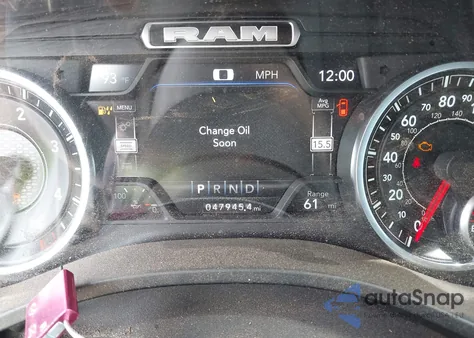 2022 Ram 1500 Big Horn 4X2 5'7 Box z USA, uszkodzony, nr VIN 1C6RREFM7NN408498